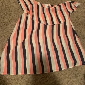 Fly away top pink multi large